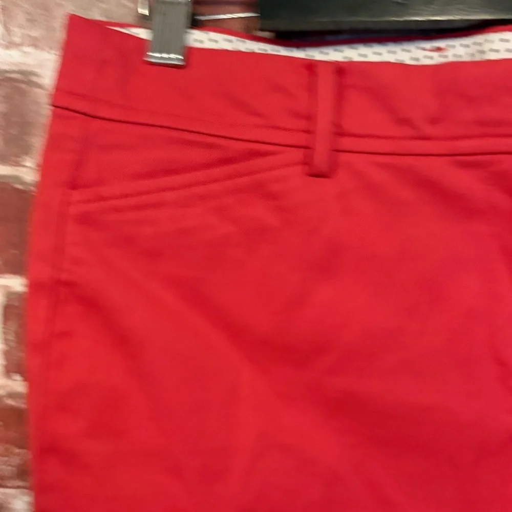 Talbots (Perfect Short) Red Women's ChinoBermuda Shorts